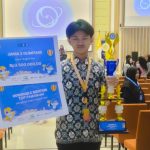 ANANDA MUHAMMAD AZKA DHIA MUNTADZAR RAIH JUARA 2 UMUM DAN HONORABLE MENTION TOP PRAKTIKUM DI TOP CHALLENGE OF PHYSICS (TOP COP) 2024