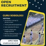 Open Recruitment (Guru Sosiologi)