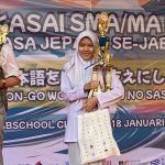 SYAFA NADA KAMILA RAIH JUARA 2 LOMBA PRESENTASI BAHASA JEPANG PADA BUNKASAI 2025