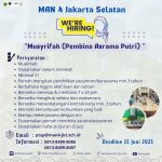Open Recruitment Musyrifah (Pembina Asrama Putri)