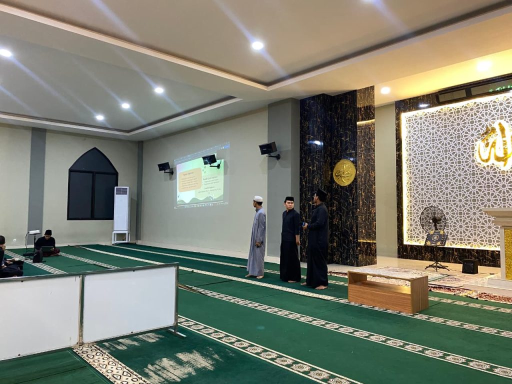 presentasi OSA di masjid MAN 4 Jakarta