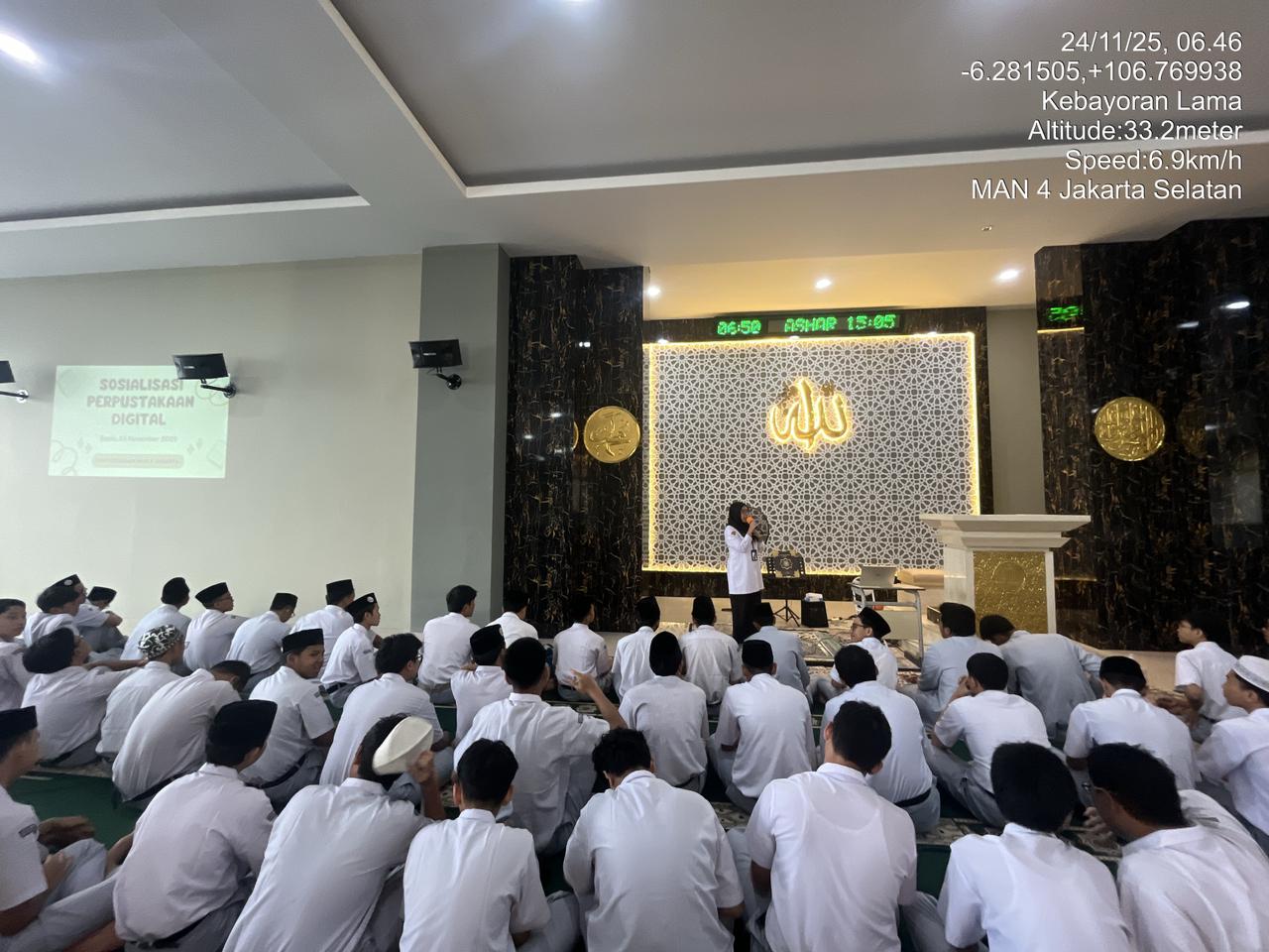 Perpustakaan “Al-Farabi” MAN 4 Jakarta Selatan Gelar Sosialisasi Perpustakaan Digital untuk Tingkatkan Literasi Siswa dan Perluas Akses Bacaan
