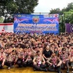 Lima Anggota Pramuka MAN 4 Jakarta Selatan Ikuti Penerimaan Anggota SAKA Bhayangkara Kwarcab Jakarta Selatan