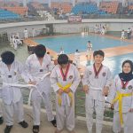 Semangat dan Sportivitas Murid MAN 4 Jakarta Selatan dalam Ujian Kenaikan Tingkat Taekwondo