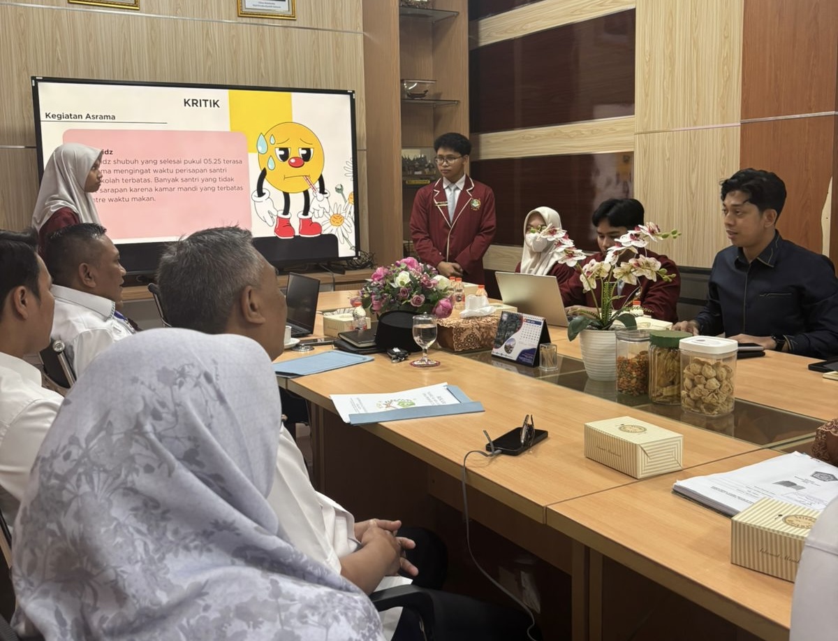 “SUARA” Sebagai Wadah Aspirasi Civitas Asrama MAN 4 Jakarta