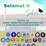 134 Murid MAN 4 Jakarta Selatan Raih Tiket Masuk Perguruan Tinggi Negeri Favorit Lewat Jalur SNBT 2026