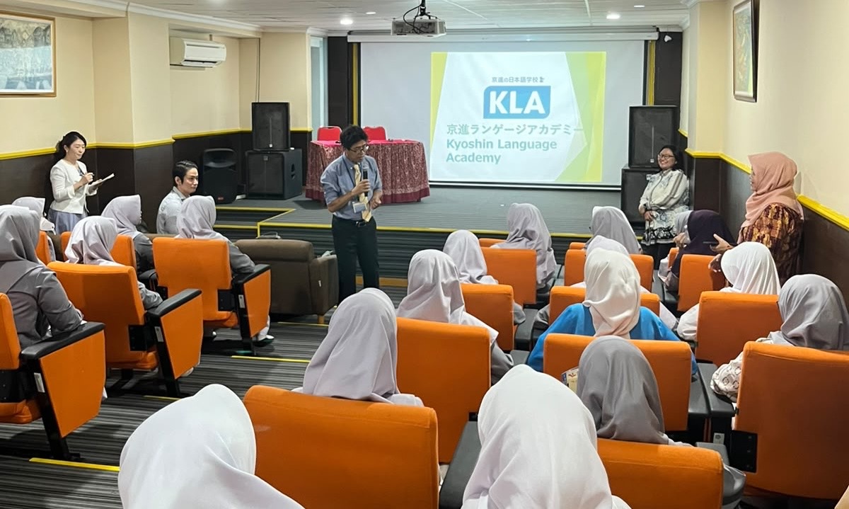 Kunjungan Lembaga Pendidikan Tinggi dan Sekolah Bahasa Jepang dari Kyoto Perluas Wawasan Global Murid MAN 4 Jakarta Selatan